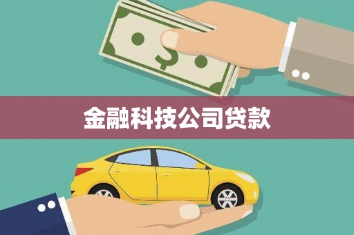 璧山金融科技公司贷款