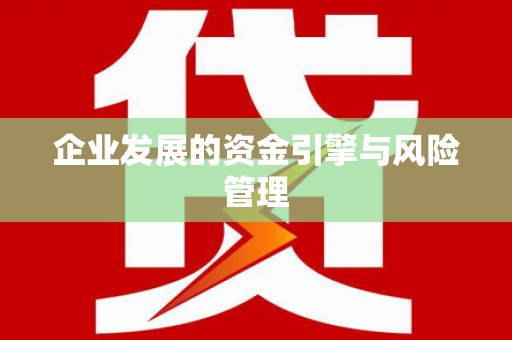 璧山企业发展的资金引擎与风险管理