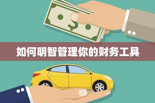 璧山如何明智管理你的财务工具