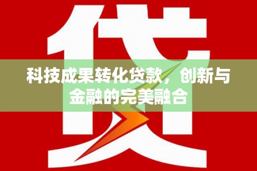 璧山科技成果转化贷款，创新与金融的完美融合