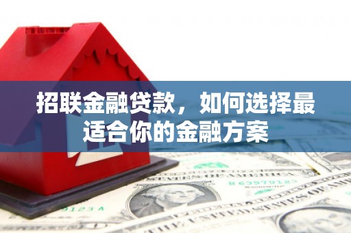 璧山招联金融贷款，如何选择最适合你的金融方案