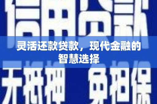 璧山灵活还款贷款，现代金融的智慧选择