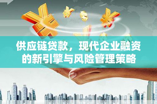 璧山供应链贷款，现代企业融资的新引擎与风险管理策略
