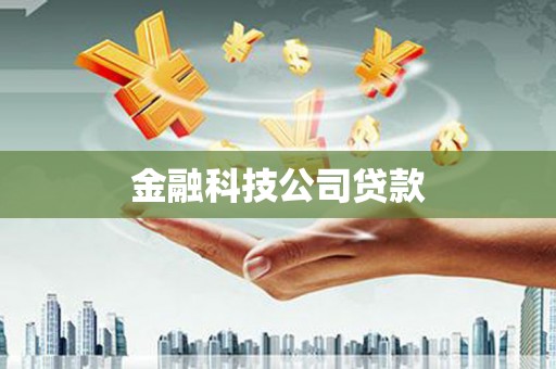 璧山金融科技公司贷款