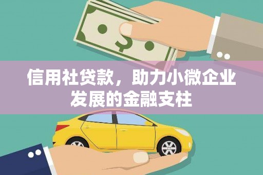 璧山信用社贷款，助力小微企业发展的金融支柱