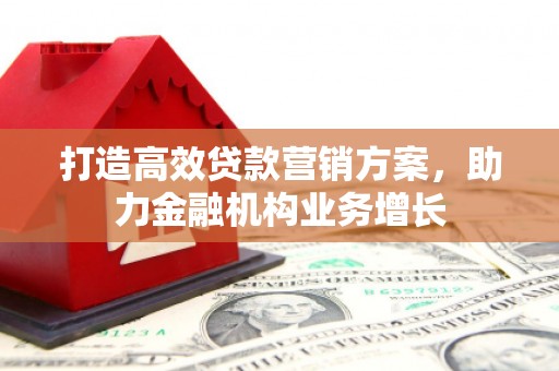 璧山打造高效贷款营销方案，助力金融机构业务增长
