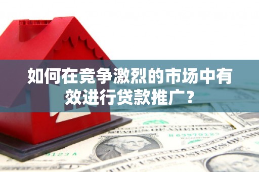 璧山如何在竞争激烈的市场中有效进行贷款推广？