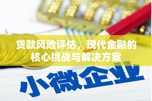 璧山贷款风险评估，现代金融的核心挑战与解决方案