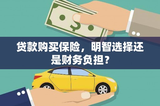 璧山贷款购买保险，明智选择还是财务负担？