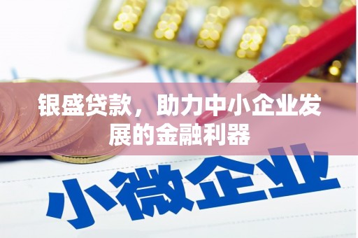 璧山银盛贷款，助力中小企业发展的金融利器