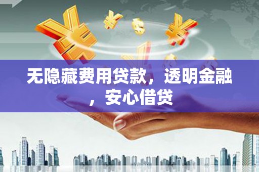 璧山无隐藏费用贷款，透明金融，安心借贷