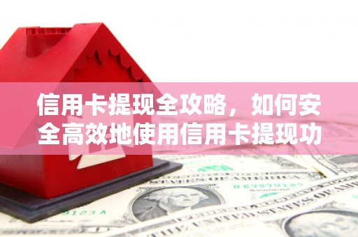 璧山信用卡提现全攻略，如何安全高效地使用信用卡提现功能