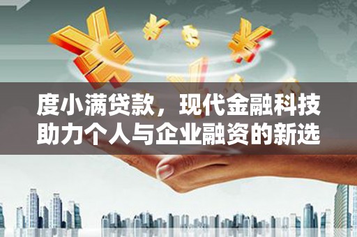璧山度小满贷款，现代金融科技助力个人与企业融资的新选择