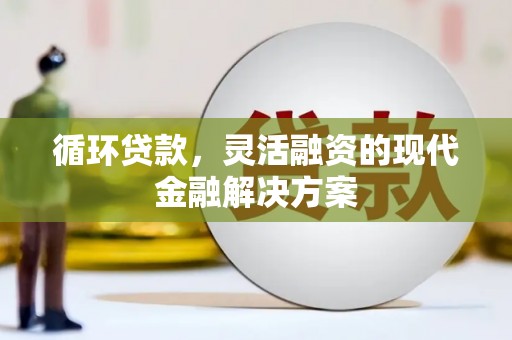 璧山循环贷款，灵活融资的现代金融解决方案