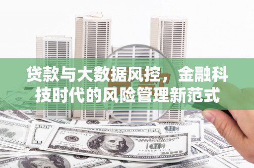 璧山贷款与大数据风控，金融科技时代的风险管理新范式