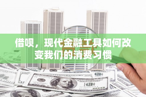 璧山借呗，现代金融工具如何改变我们的消费习惯