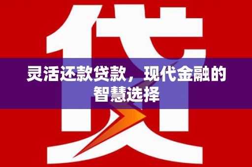 璧山灵活还款贷款，现代金融的智慧选择