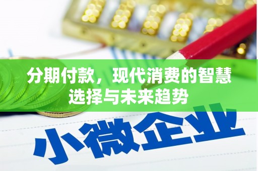 璧山分期付款，现代消费的智慧选择与未来趋势
