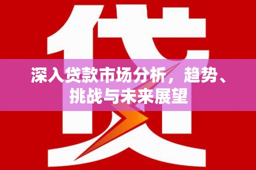 璧山深入贷款市场分析，趋势、挑战与未来展望