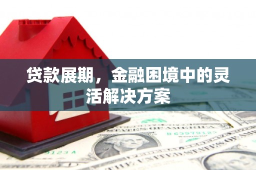 璧山贷款展期，金融困境中的灵活解决方案