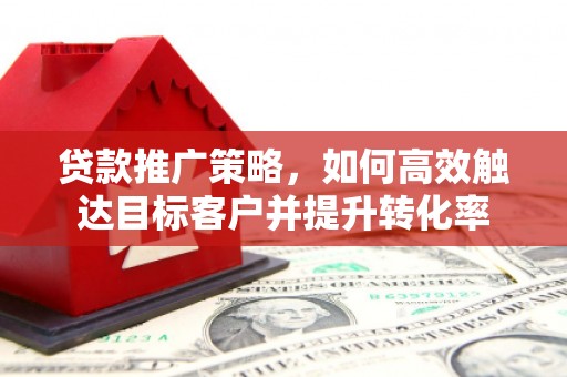 璧山贷款推广策略，如何高效触达目标客户并提升转化率