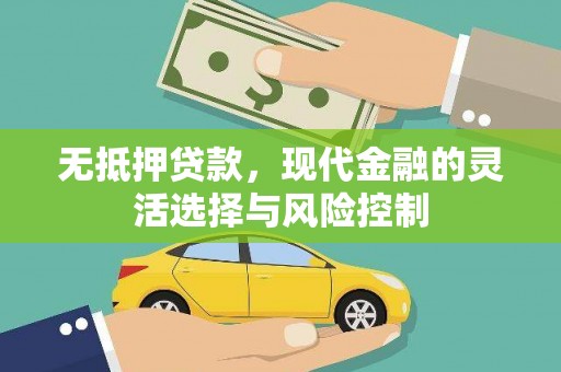 璧山无抵押贷款，现代金融的灵活选择与风险控制