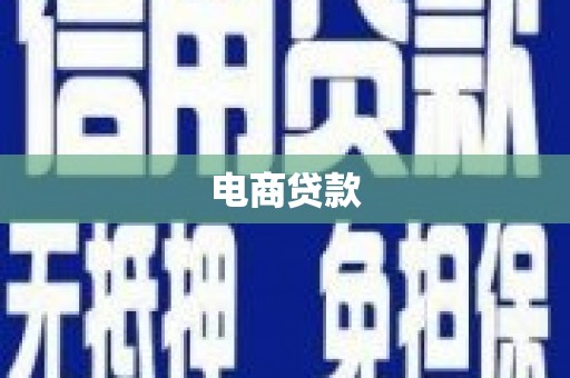 璧山电商贷款