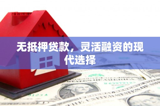 璧山无抵押贷款，灵活融资的现代选择