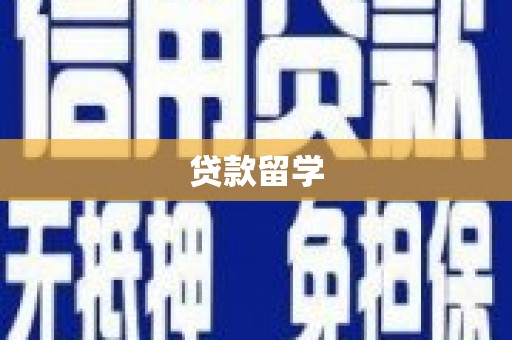 璧山贷款留学
