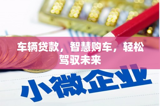 璧山车辆贷款，智慧购车，轻松驾驭未来