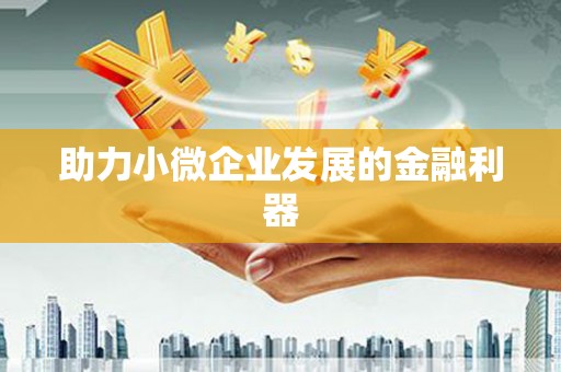 璧山助力小微企业发展的金融利器