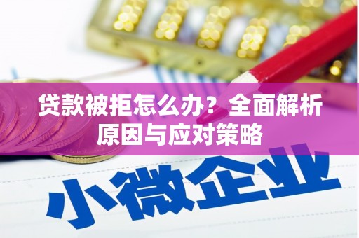 璧山贷款被拒怎么办？全面解析原因与应对策略
