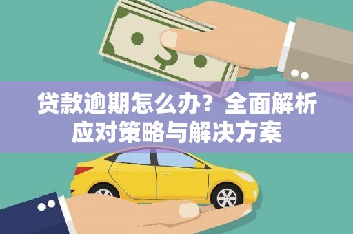 璧山贷款逾期怎么办？全面解析应对策略与解决方案