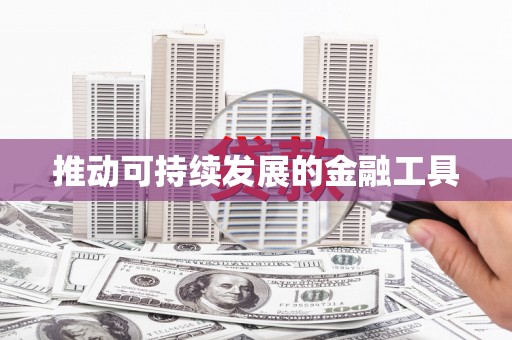 璧山推动可持续发展的金融工具