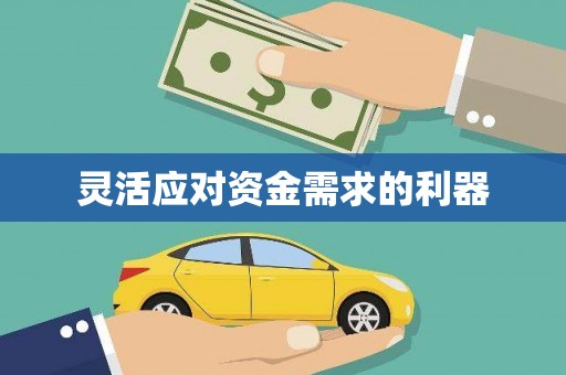 璧山灵活应对资金需求的利器