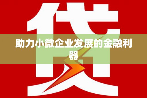 璧山助力小微企业发展的金融利器