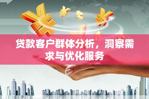 璧山贷款客户群体分析，洞察需求与优化服务